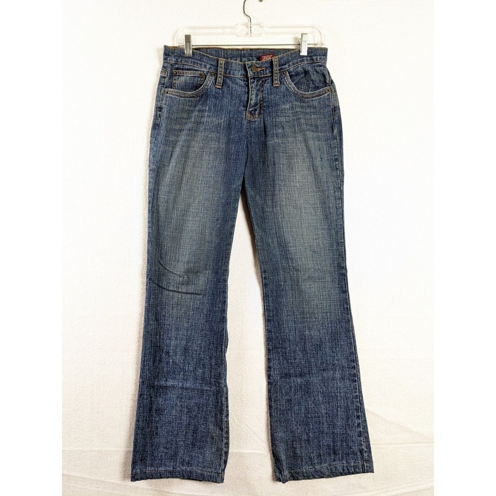 Bongo Womens Jeans Size 5 Bootcut Cotton Blend Blue Hong Kong